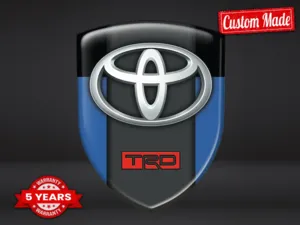 Toyota Emblemi Silicone Auto Resistenti Pregiati Professionali